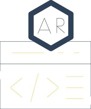 Coding Creative Icon Design vector