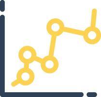 marcado dispersión con suave líneas creativo icono diseño vector