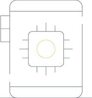 Digital Technology Creative Icon Design vector