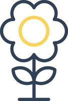 Flower Creative Icon Design vector