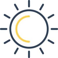 Sun Creative Icon Design vector