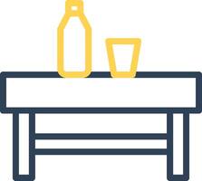 Table Creative Icon Design vector