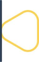 Pervious Creative Icon Design vector