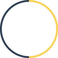 Circle Creative Icon Design vector