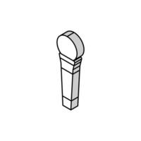 speak mic microphone isometric icon vector illustration