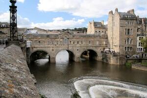 A view of the River Avon in Bath photo