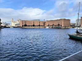 Liverpool in the UK on 11 February 2024. A view of the Albert Dock photo