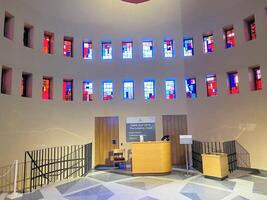 Liverpool in the UK on 11 February 2024. A view of the inside of Liverpool Metropolitan Cathedral photo