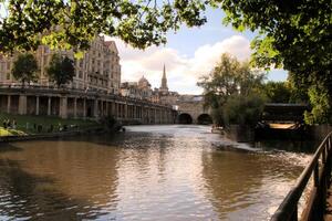 A view of the River Avon in Bath photo