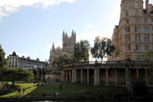 A view of Bath Cathedral photo