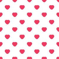 Love pattern design. Valentine decorative background in flat style. Repeat and seamless vector