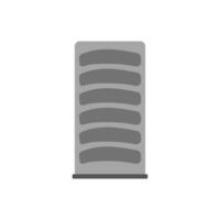 Urban tall building icon design vector