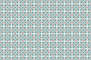 Ornament pattern design. Classic repeat textile vector