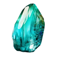 AI generated Turquoise gemstone clip art png