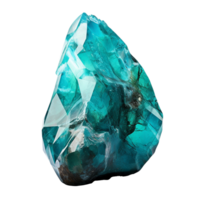 AI generated Turquoise gemstone clip art png