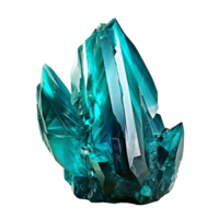 ai généré turquoise gemme agrafe art png