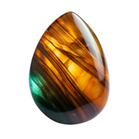 AI generated Tiger eye gemstone clip art png