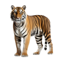 ai genererad tiger klämma konst png