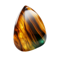 AI generated Tiger eye gemstone clip art png