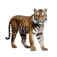 ai generiert Tiger Clip Kunst png