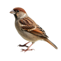 AI generated Sparrow clip art png