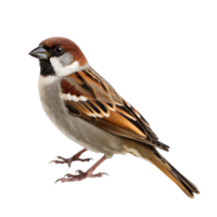 AI generated Sparrow clip art png