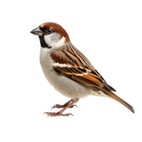 AI generated Sparrow clip art png