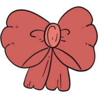 The illustration of a bow png