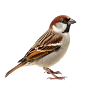 AI generated Sparrow clip art png