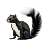 AI generated Skunk clip art png