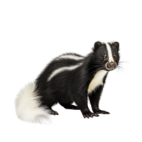 ai genererad skunk klämma konst png