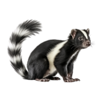 AI generated Skunk clip art png