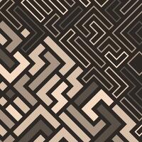 Maze pattern background. Abstract geometric pattern. Geometric wrapping design vector