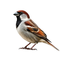 AI generated Sparrow clip art png