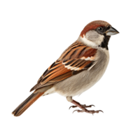 AI generated Sparrow clip art png