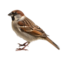 AI generated Sparrow clip art png