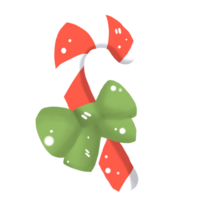 caramella canna Natale clipart png