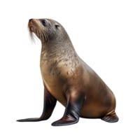 AI generated Sea lion clip art png