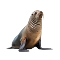 AI generated Sea lion clip art png