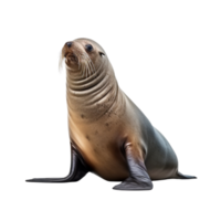 AI generated Sea lion clip art png
