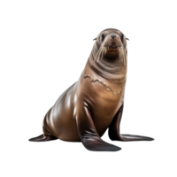 AI generated Sea lion clip art png
