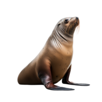 AI generated Sea lion clip art png