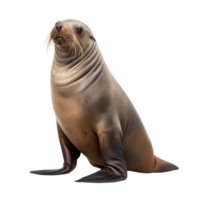 AI generated Sea lion clip art png