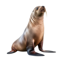 AI generated Sea lion clip art png