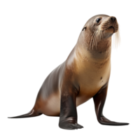 AI generated Sea lion clip art png