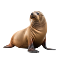 AI generated Sea lion clip art png