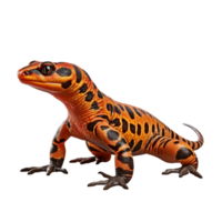 AI generated Salamander clip art png