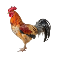 ai généré coq agrafe art png