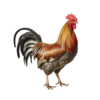 AI generated Rooster clip art png