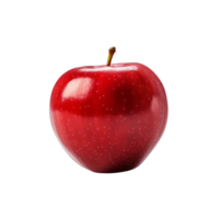 AI generated Red apple clip art png